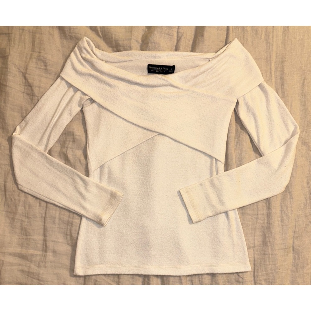 Soft A&F Cozy Collection Crossover Top